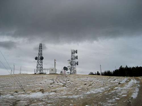 Radio Towers on Cedar Mountain