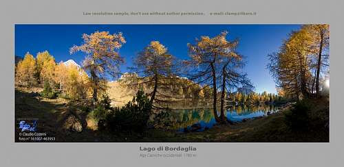 Lago di Bordaglia - Alpi Carniche