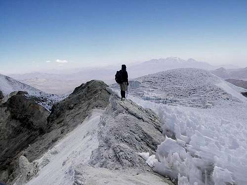 On the Ridge To the Summit