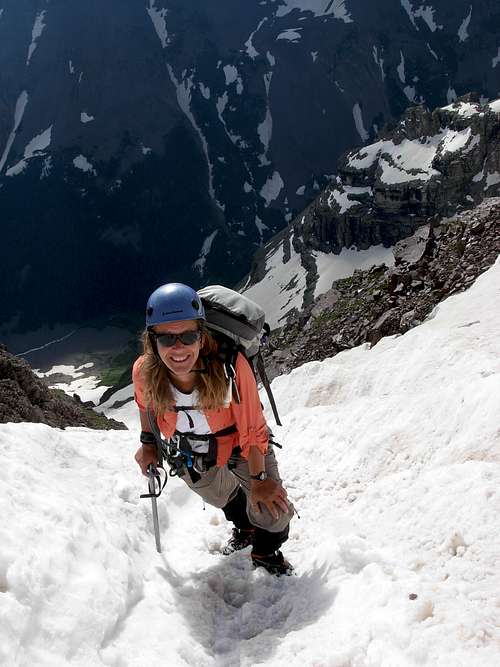 K2 at the top of the Cord, July 4th