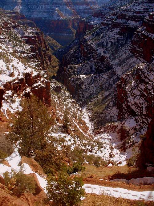 Trail from Supai to Redwall