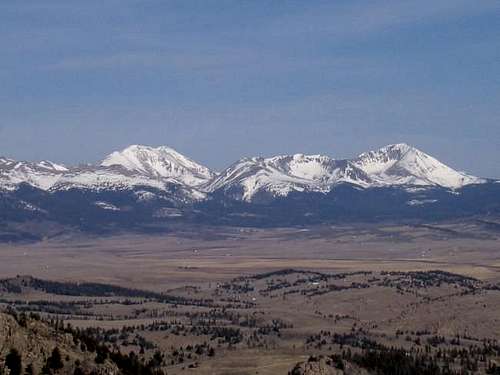 Bald Mountain (left) and...