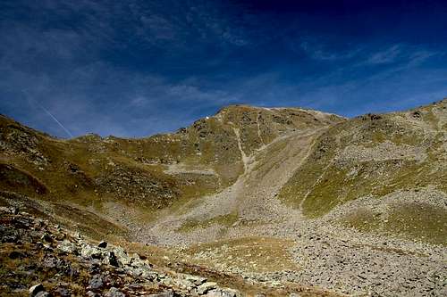 South ridge through Haiderscharte / Forcola della Muta