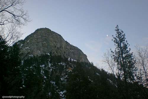 Tahquitz with the Moon