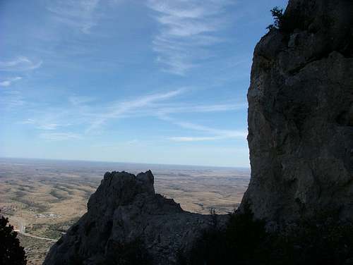 Guadalupe Peak trail.