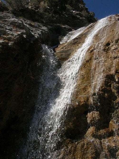 San Antonio Falls Closeup