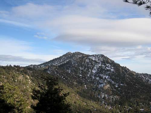 Toro Peak in winter