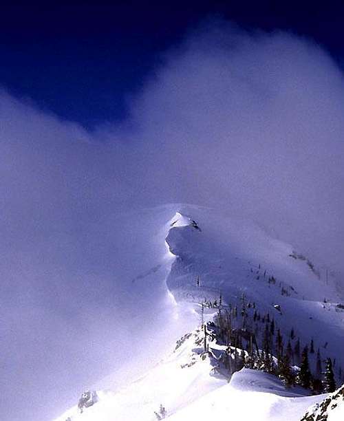 Stevens Peak,  North Ridge