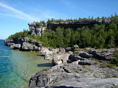 Overhanging Point Bruce Peninsula