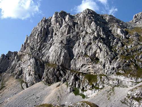 Đevojka(2440m) south side
