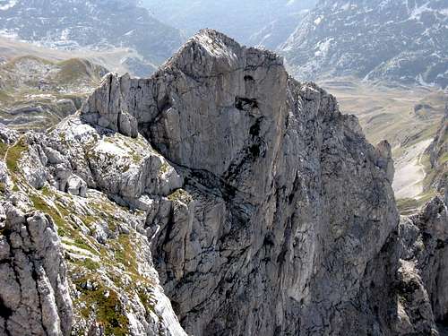 Đevojka(2440m) north side
