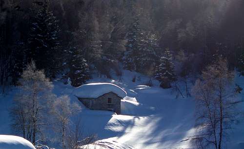 Pasubio in winter