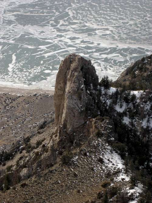 Rock Pinnacle on Cedar Mountain