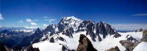 Mont Blanc Massif seen from...