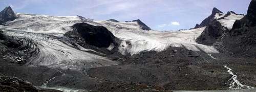 The front of Rutor glacier