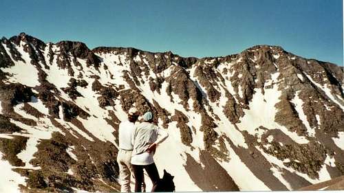 Mt. Wilson (left) and El...