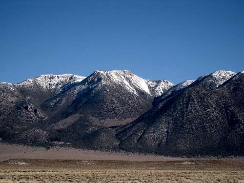 Glass Mountain from the SW
