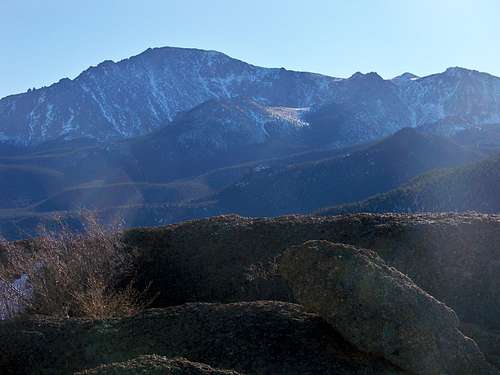 Pikes Peak from the Southeast Summit of Mount Esther