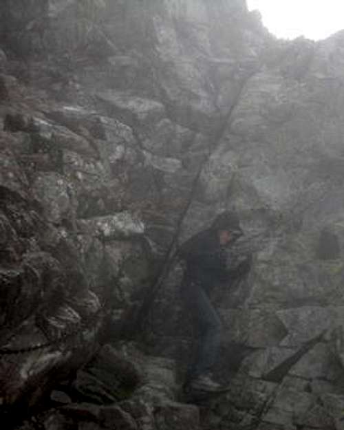 A Foggy Climb