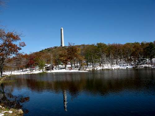 Lake Marcia and Monument