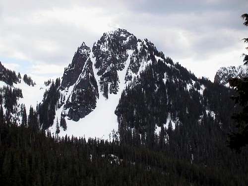 Lane Peak, as seen from...