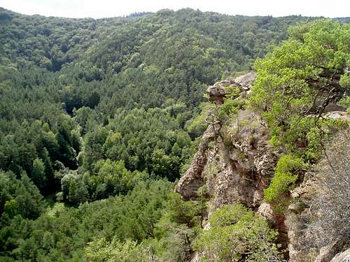 Rocky ravine