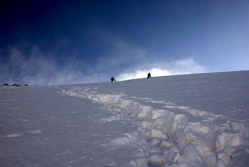 Climbing to the sun