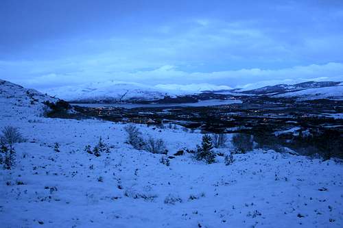 Early morning over Fort William
