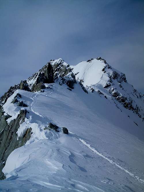 NE-ridge from Col du Bérangère