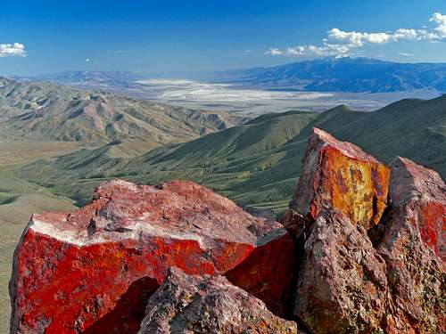 Death Valley south from 