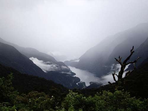First view of Doubtful Sound