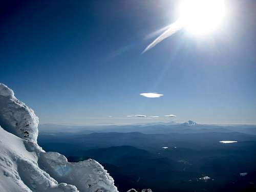 Looking South From Mt Hood