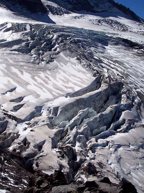 The Coe Glacier, Mt. Hood