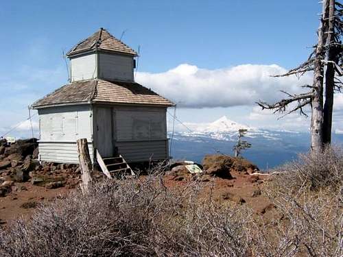 Old lookout on Black Butte...