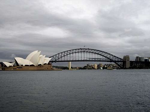 The Opera House and Sydney Harbour Bridge