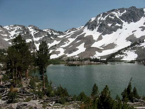 Duck Pass from Barney Lake