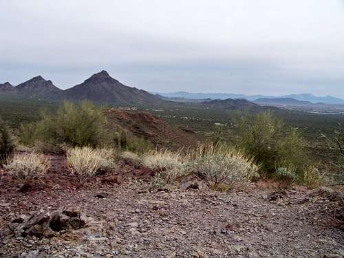 Looking southeast from Brown Mountain