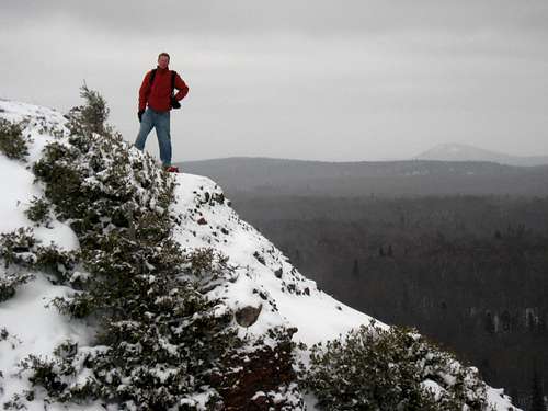 Snowshoe to Mount Baldy, Feb. 22, 2009