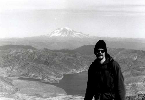 Mt Helens B & W
