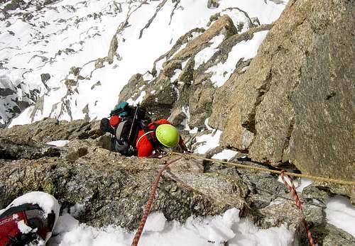Climbing the Innominata Ridge