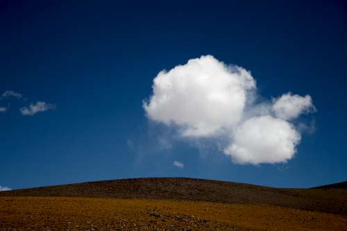 A cloud near Incahuasi