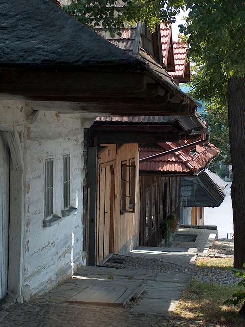 Lanckorona, traditional Polish village in the Beskides close to Cracow