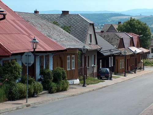 Lanckorona, traditional Polish village in the Beskides close to Cracow