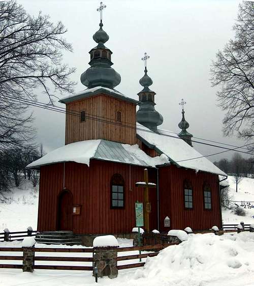 Church in Bodaki, Beskid Niski
