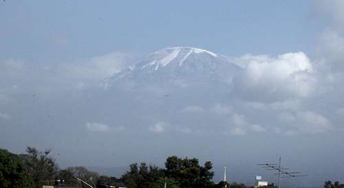 Kilimanjaro from Moshi