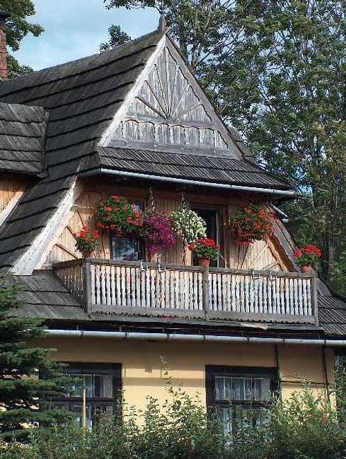 Wooden villa in Zakopane