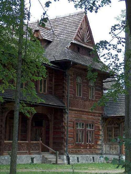 Wooden villa in Zakopane