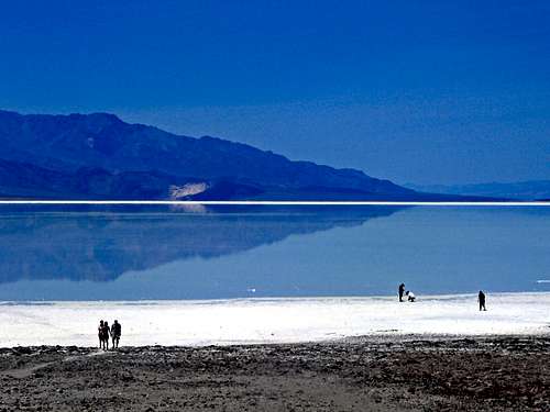Death Valley as an inland sea