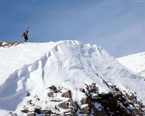 Ski Descent of James Peak