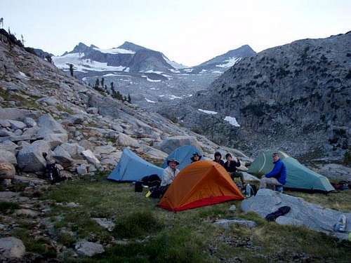 Donahue Pass Alpine Camp
